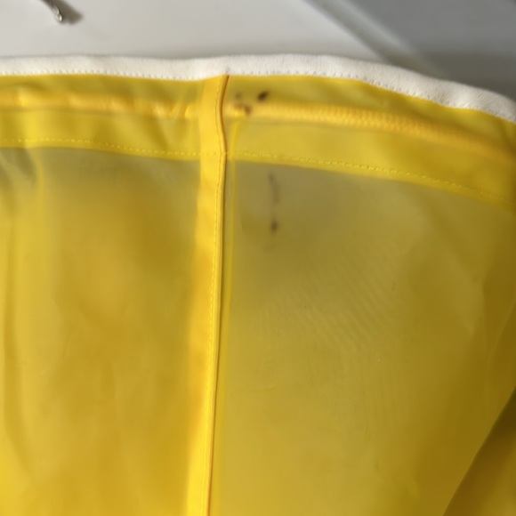 Yellow raincoat unisex Hunter New without tag. Size M. - Picture 7 of 11